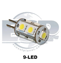 Ampoule 18 LEDs 360 degrés G4 blanc chaud