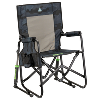 Chaise à bascule Pliable GCI Outdoor Stowaway Rocker - Confort Compact pour le Camping et les Activités de Plein Air
