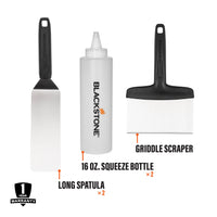 Blackstone Griddle Essential Kit – 5-Piece Stainless Steel Set