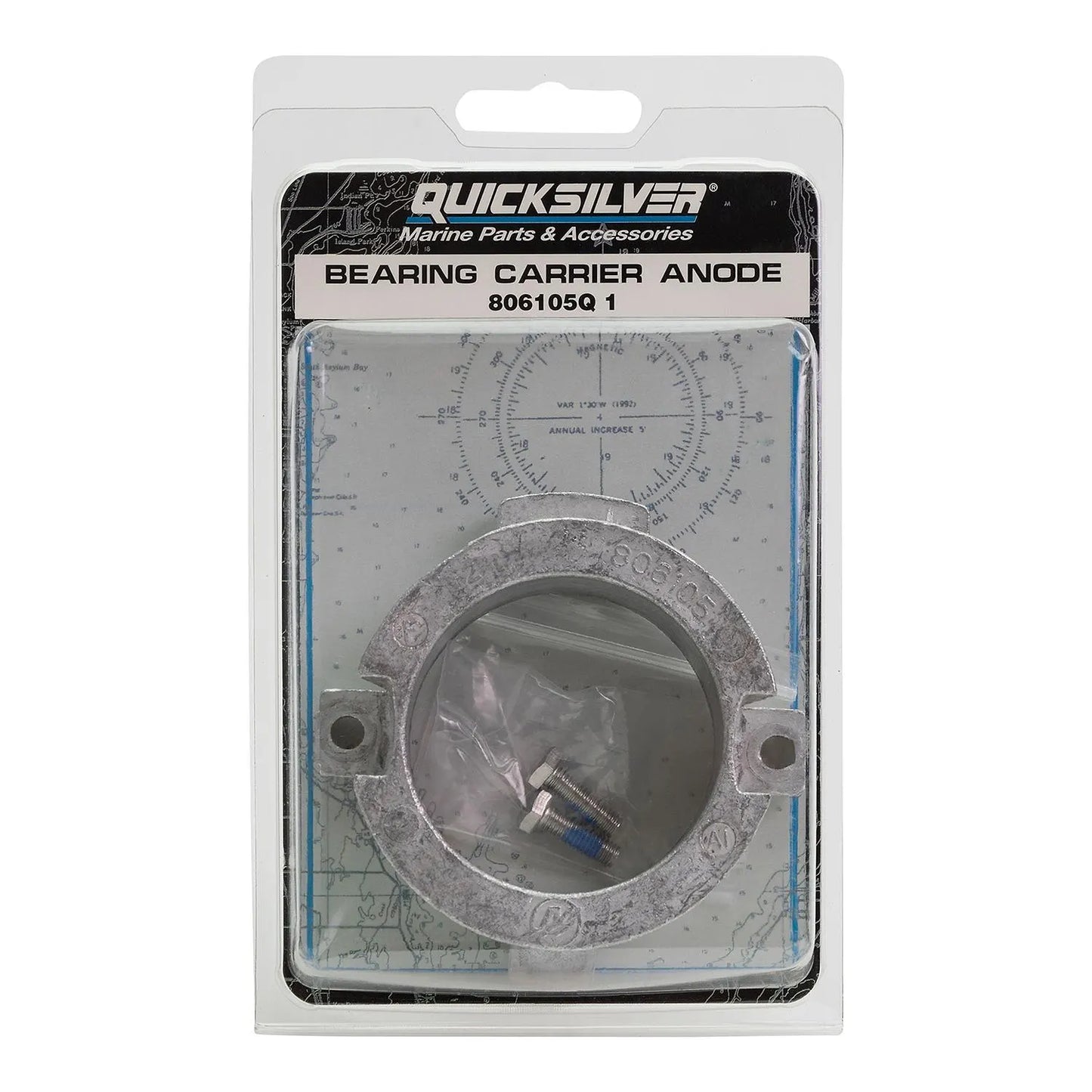 Anode de support Quicksilver 806105Q1 pour MerCruiser Alpha One Gen II
