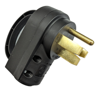 50AMP Male Replacement Plug - Weather-Resistant with Integrated Handle - cETL Certified