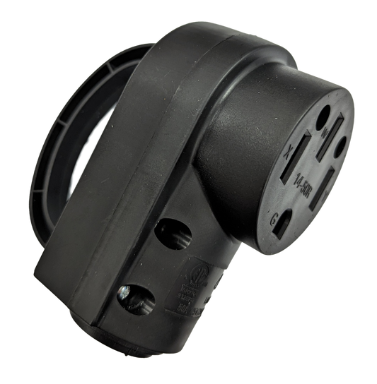 Prise de Remplacement 50 AMP Femelle First Choice – Résistant aux Éléments Extérieurs avec Poignée Intégrée