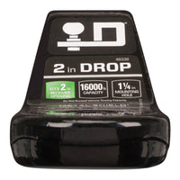 Bloc d’accouplement 8 1/2" avec drop 2" pour attelage