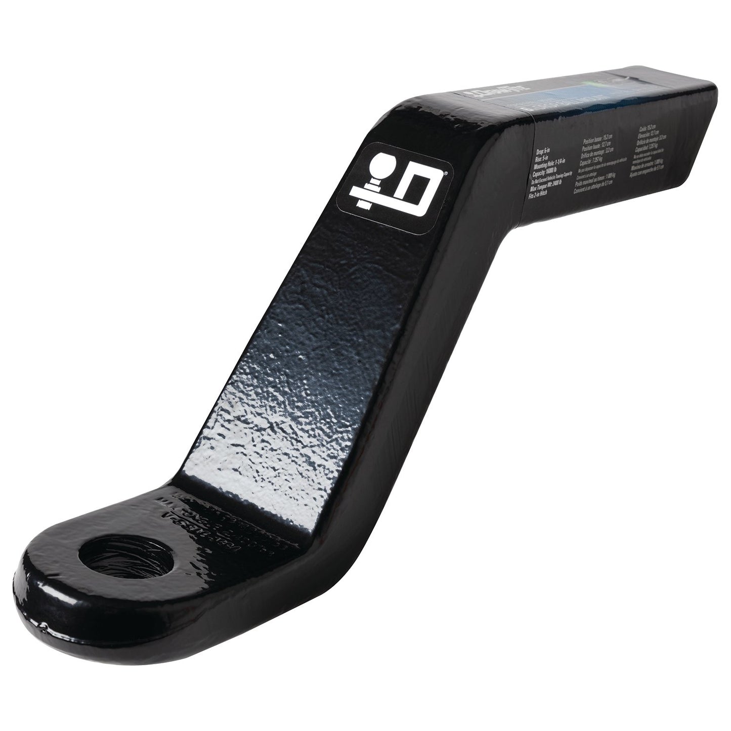 Bloc d’accouplement 10 1/4" avec drop 6" pour attelage