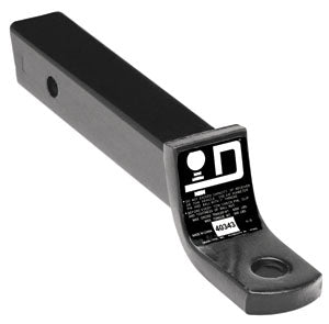 Barre d’attelage 10" avec drop 2" et rise 3/4"