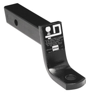 Bloc d’attelage 9" avec drop 4" et rise 2-3/4"