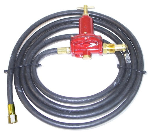 Boyau régulateur HP 0-30 PSI pour torche – 4' avec raccord 1/4’’ | Modèle 660-145