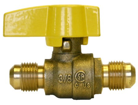 Robinet à bille 3/8" Mâle Flare x Mâle Flare - Valve #75 (742-045)