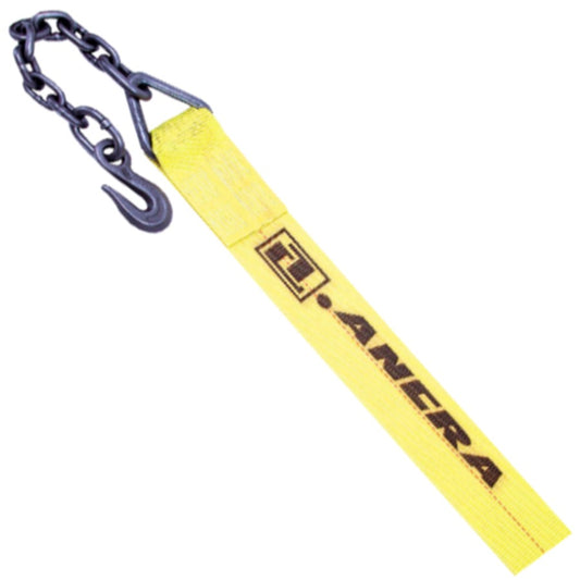 Courroie d’arrimage 3" x 30' avec chaîne pour transport