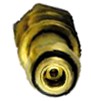 36" POL Gas Hose with Excess Flow x 1/4 MPT – Series 3110F4