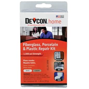Devcon Repair Kit for Fiberglass, Porcelain, and Plastic