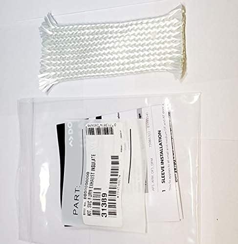 Kit de Service Isolant pour Échappement de Four RV - Dometic, Fibre de Verre