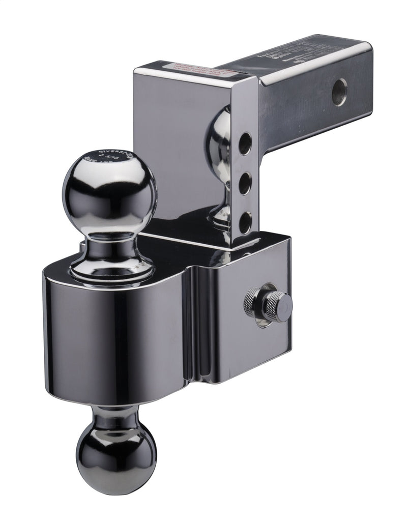 Bloc d’attelage Fastway aluminium 4" avec boules 2" et 2 5/16"