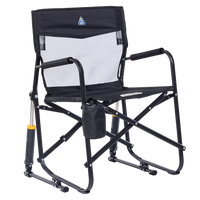 GCI Outdoor Freestyle Rocker™ Elite Folding Rocking Chair - Portable Comfort for Camping and Outdoor Activities