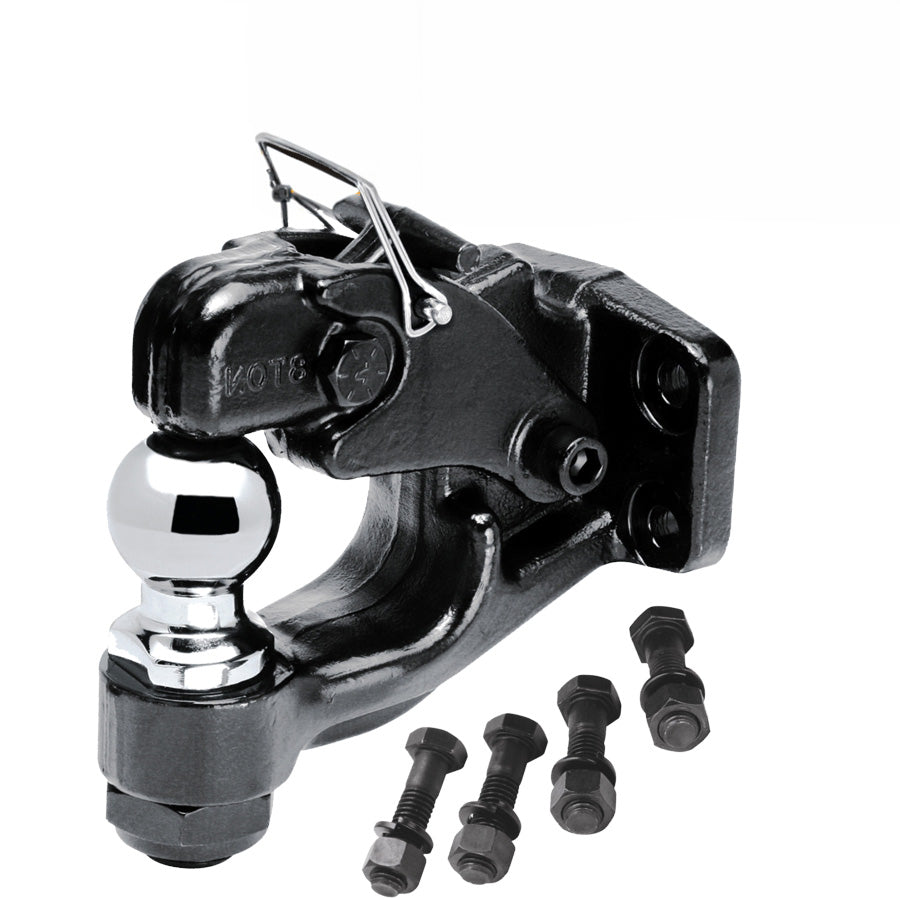 Crochet boule 2" – Capacité 7 000 lb pour remorque