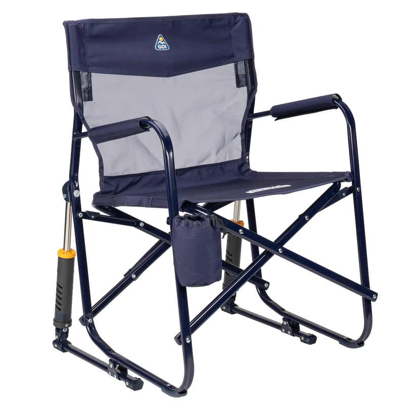 Chaise berçante pliante GCI Outdoor Freestyle Rocker™ Elite – Confort portable pour le camping et les activités de plein air