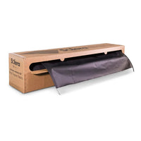 Tissu de Remplacement pour Auvent Coulissant de VR - Vinyle - Blanc/Noir - VENDU AU PIED