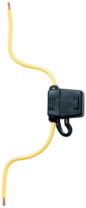 High Resistance ATC Fuse Holder with Cover – 3 to 30A, 12 AWG Wire