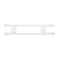 Barre Double de Réfrigérateur Camco RV Blanche – Maintien des Articles en Place de 16" à 28" pour Réfrigérateur et Armoires