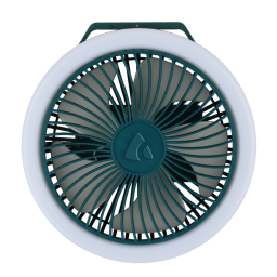 Ventilateur de Camping Rechargeable avec Lumière LED – Compact et Portable