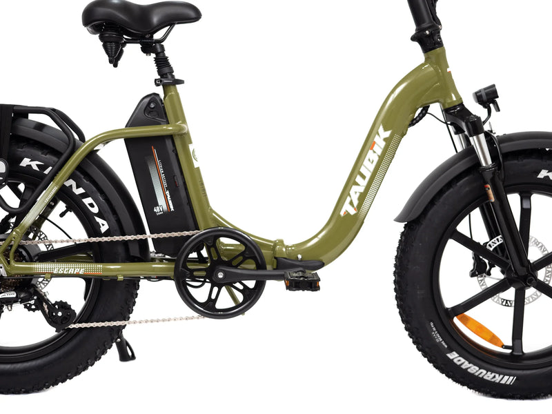 Taubik Escape – Vélo Électrique Pliable 500W | Autonomie 100 km | UL2849 Certifié
