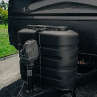 Camco RV Propane Tank Cover – Road Debris Protection for 20 lb and 30 lb Tanks