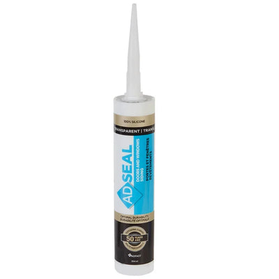 Silicone Transparent Fenêtres et Portes – Résistant aux Intempéries – 304 ml
