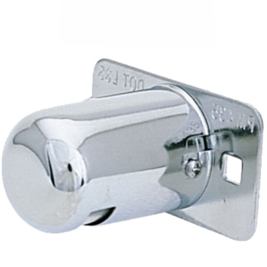 light 2 led plate chrome