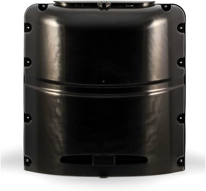 Couvercle de Réservoir à Propane Noire (20 livres) - Protection Contre Débris et Rayons UV - Polypropylène