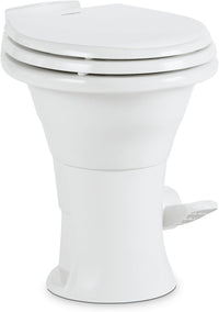 Toilette Dometic 310 Série 302310081 à chasse d’eau par gravité – Blanc Standard pour VR
