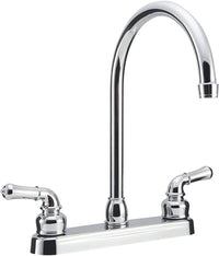 Robinet de cuisine Dura Faucet chrome avec bec haut pour VR