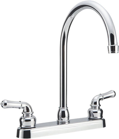 Robinet de cuisine Dura Faucet chrome avec bec haut pour VR