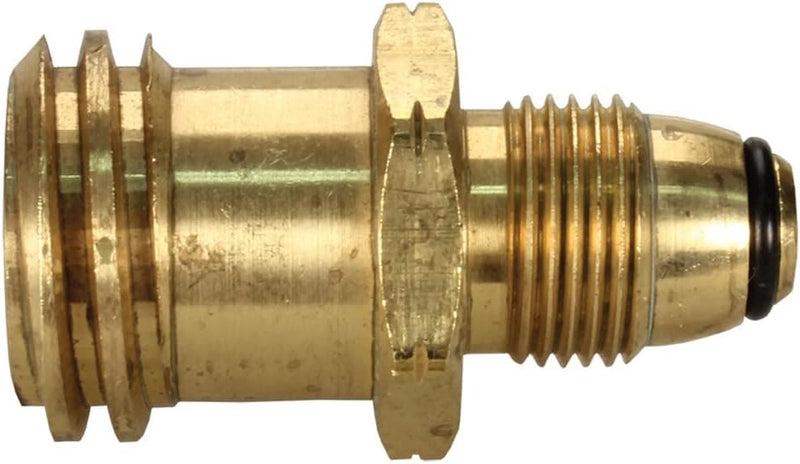Adaptateur de propane JR Products 07-30125 - Connecteur femelle Quick Connect à mâle POL pour bouteilles LP anciennes