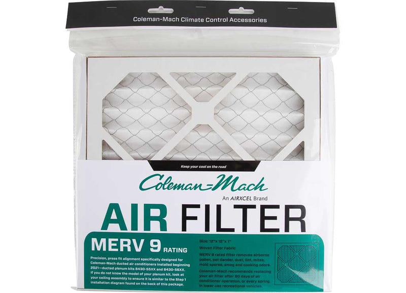 Coleman-Mach 12x12 MERV 9 Air Filter - Ducted System