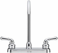 Robinet de cuisine Dura Faucet chrome avec bec haut pour VR