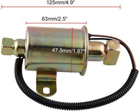 Onan Cummins Electric Fuel Pump 149-2620 A029F887 A047N929 – 35 GPH / 5 PSI