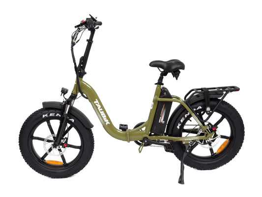 Taubik Escape – Vélo Électrique Pliable 500W | Autonomie 100 km | UL2849 Certifié
