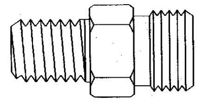 Adaptateur mâle NPT x mâle boyau 1/2" x 3/4" – Raccord de jardin robuste