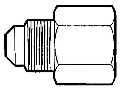 Connecteur Mâle Flare 1/4" x FPT 1/2" – Modèle 741-119 | Raccord en Laiton
