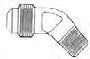 ELBOW 3/8 MFL X 3/8 MMPT 45`