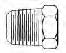 Adaptateur en laiton 1/2" Mâle x 1/8" Femelle – Bague de réduction NPT