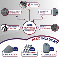 Housse pour roulotte Gold Shield 5L 24 à 27 pi | Protection 5 couches