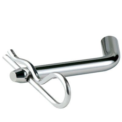 Goupille avec clip 3/8" pour attelage de remorque – Plaque en H robuste