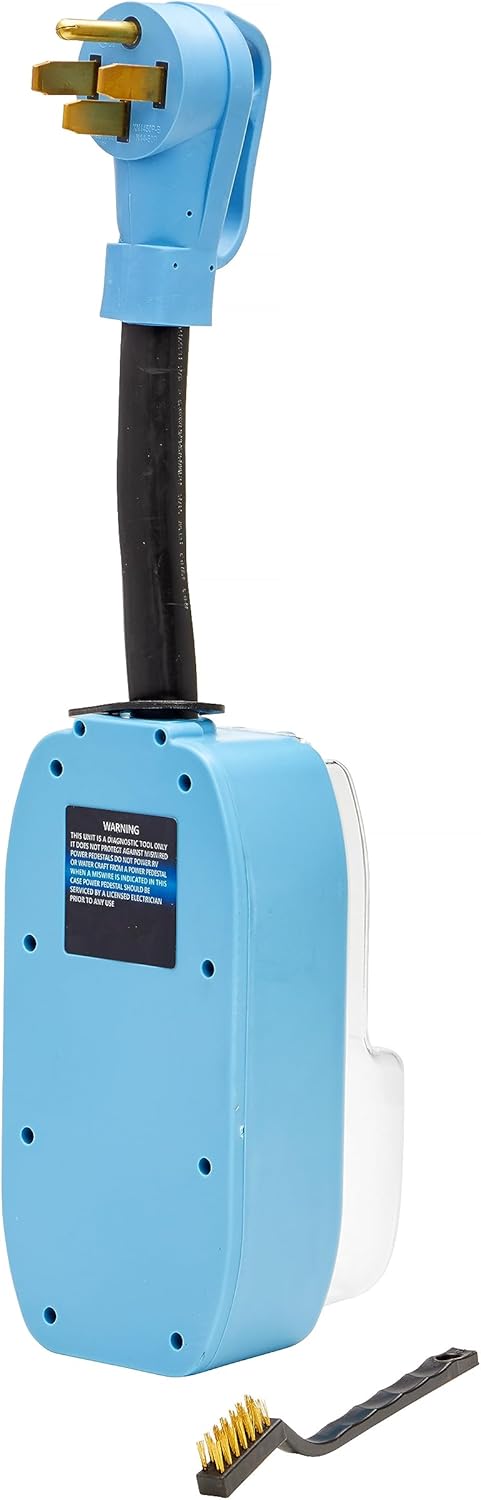 Protecteur de surtension 50A pour VR – Dicor DP-SP50A-P – Modèle portable avec indicateurs LED