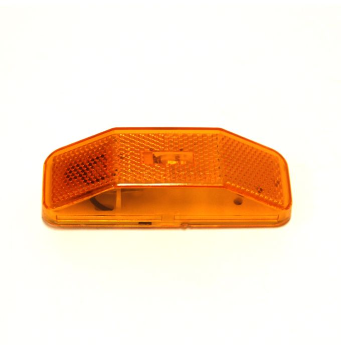 4” x 1 3/8” Amber Incandescent Clearance and Marker Light – 1 Way Connector