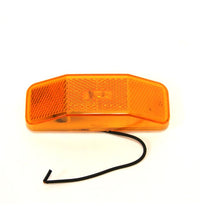 4” x 1 3/8” Amber Incandescent Clearance and Marker Light – 1 Way Connector