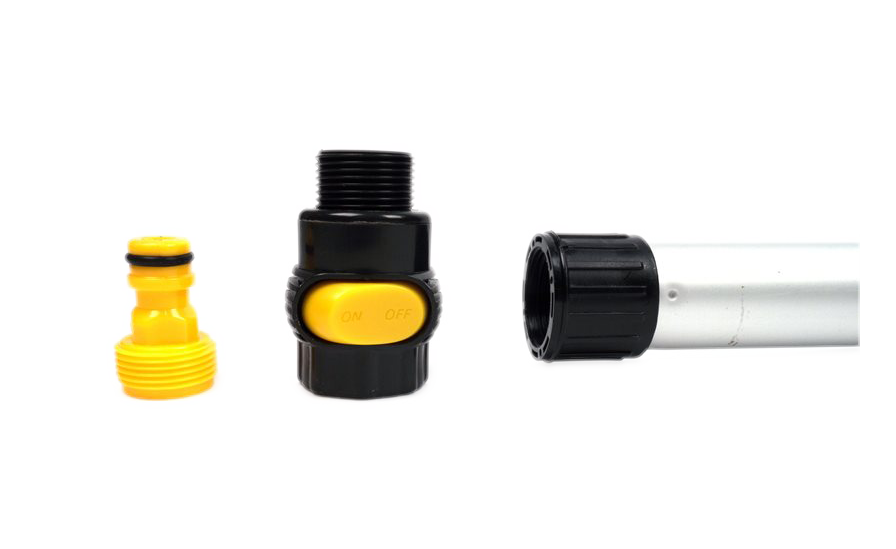 Perche Télescopique Conducteur d’Eau 50" à 98" MAGIC-BOSS | Nettoyage VR & Véhicules