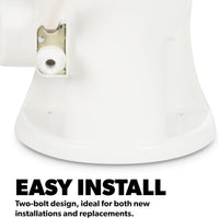 Toilette Dometic 310 Série 302310081 à chasse d’eau par gravité – Blanc Standard pour VR