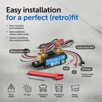 Moniteur de batterie Bluetooth Victron Energy SmartShunt 500A IP65