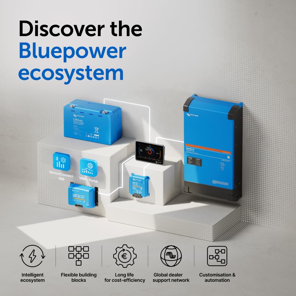 Moniteur de batterie Bluetooth Victron Energy SmartShunt 500A IP65